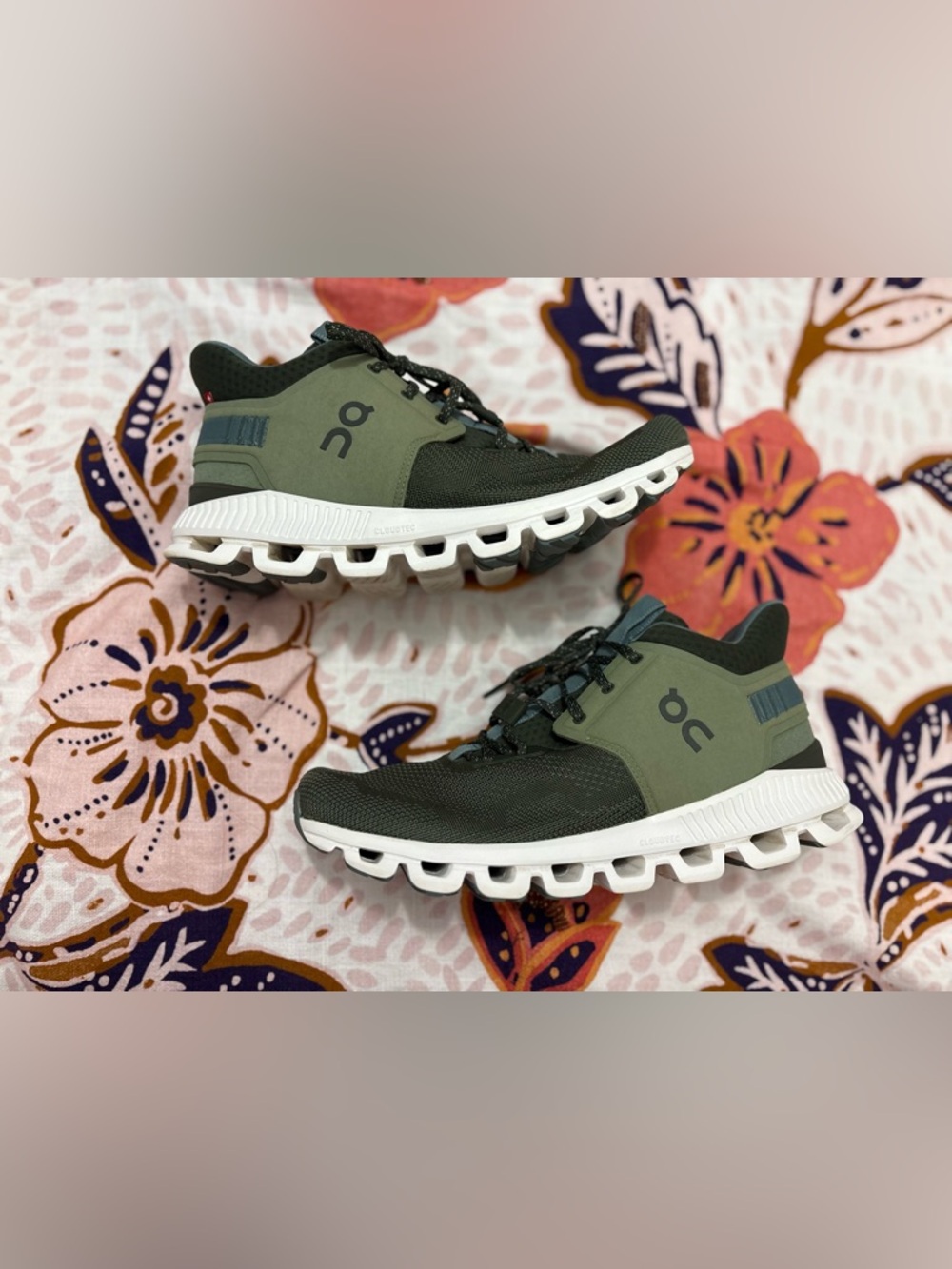 On Cloud Hi Edge In Olive Green Fir Reseda Mens Size 10